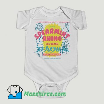 Funny Spearmint Rhino Las Vegas Baby Onesie