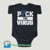 Funny St. Louis Blues Puck The Virus Baby Onesie