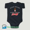 Funny Stay Home And Drink Budweiser Baby Onesie