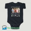 Funny Stay Home and Watch The Golden Girls Baby Onesie