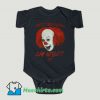 Funny Stephen King Tim Curry Baby Onesie