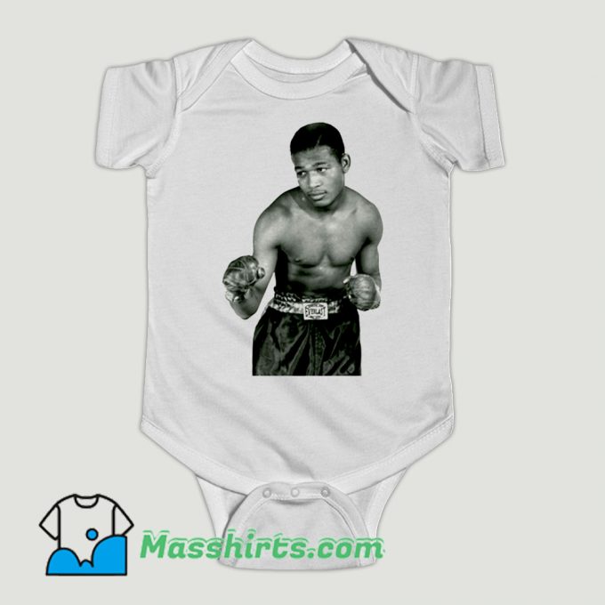 Funny Sugar Ray Robinson Baby Onesie