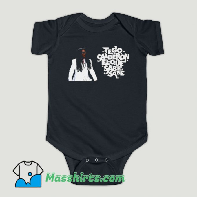 Funny Tego Calde Rap Baby Onesie