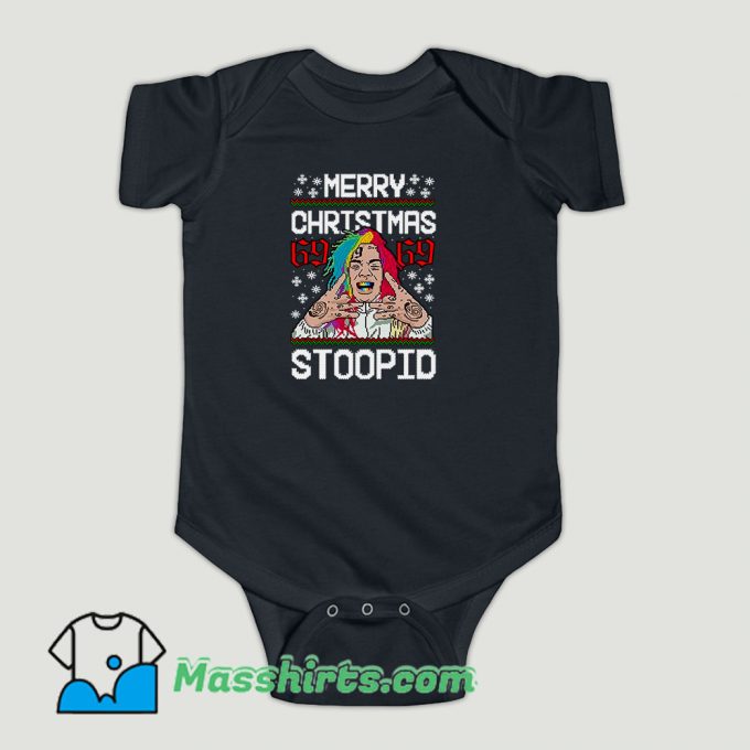 Funny Tekashi69 6ix9ine Ugly Baby Onesie