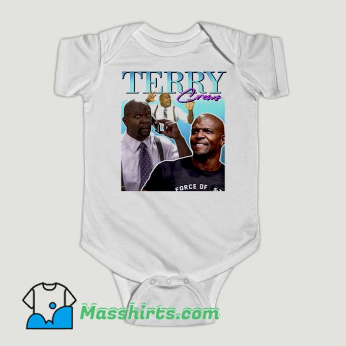 Funny Terry Crews Baby Onesie