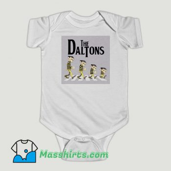 Funny The Daltons Lucky Luke Joe Abbey Road Baby Onesie