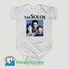 Funny The Solos Star Wars Family Portrait Baby Onesie