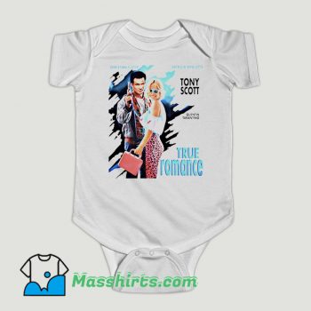 Funny True Romance 90s Action Movie Baby Onesie