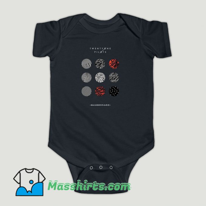 Funny Twenty One Pilots Blurryface Baby Onesie