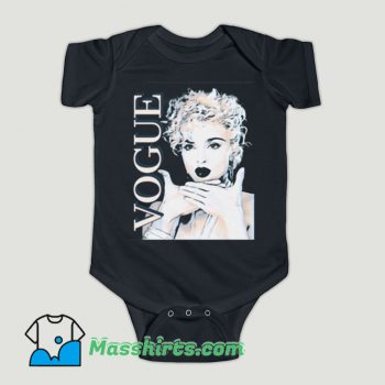 Funny VOGUE Madonna Cover Baby Onesie