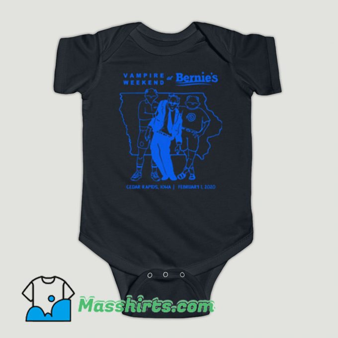 Funny Vampire Weekend at Bernie’s Tour Baby Onesie