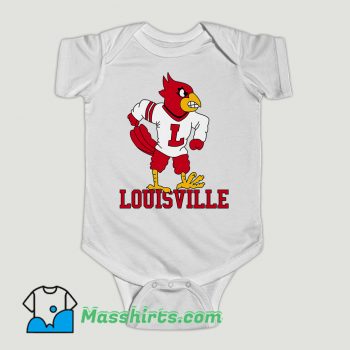 Funny louisville cardinals Vintage Baby Onesie