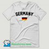 Germany Flag Paint T Shirt Design