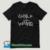 Golf Wang Wolf Gang Odd Future T Shirt Design
