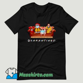 Hugsy Penguin And Friends Quarantined T Shirt Design