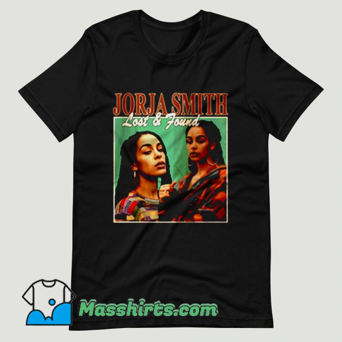 Jorja Smith Lost and Found T Shirt Design