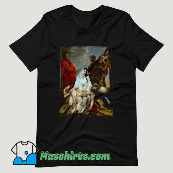 Lana Del Rey As Virgin Mary Pieta In Magnifice T Shirt Design