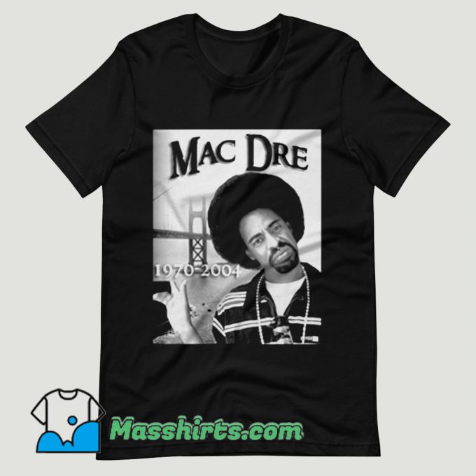 Mac Dre Hip Hop Rap T Shirt Design