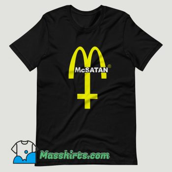 Mc Satan Evil Burger T Shirt Design