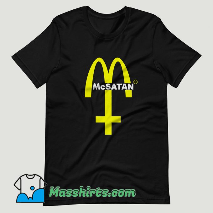 Mc Satan Evil Burger T Shirt Design