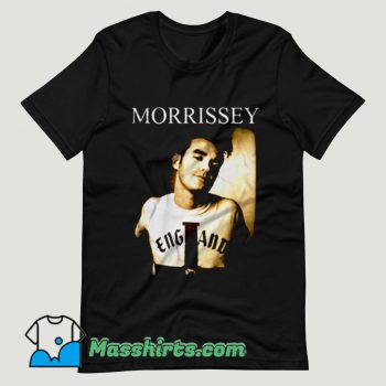 Morrissey England Photoshoot T Shirt Design