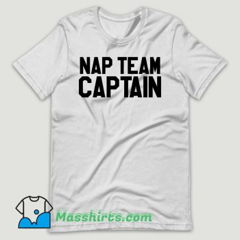 Nap Team Captain T Shirt Design