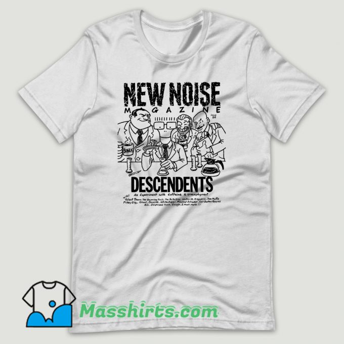 New Nous Magazine Descendents T Shirt Design