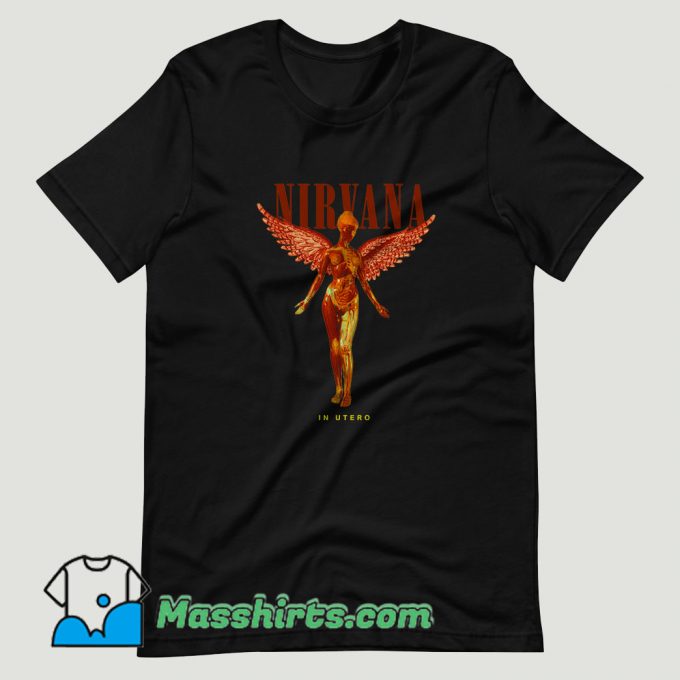 Nirvana in Utero T Shirt Design