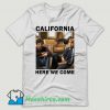 OC California Here We Come T Shirt Design
