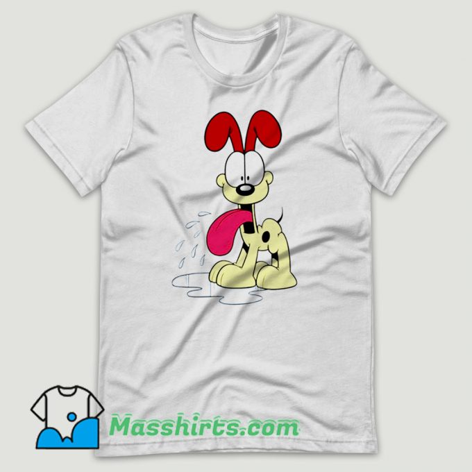 Odie Garfield Dog Beagle T Shirt Design