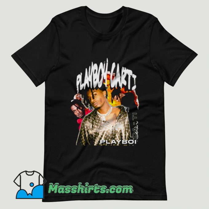 Playboy Carti Rap Homage T Shirt Design