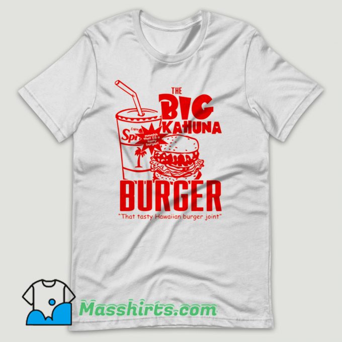 Quentin Tarantino Big Kahuna Burger T Shirt Design