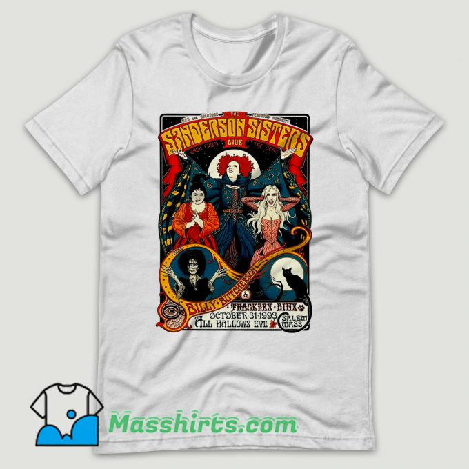 Sanderson Sisters Live T Shirt Design