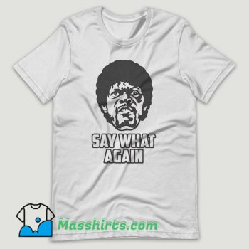 Say What Again Jules Winnfield Pulp Fiction T Shirt Design