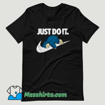 Snorlax Pokemon Just Do It Unisex Hoodie T Shirt Design