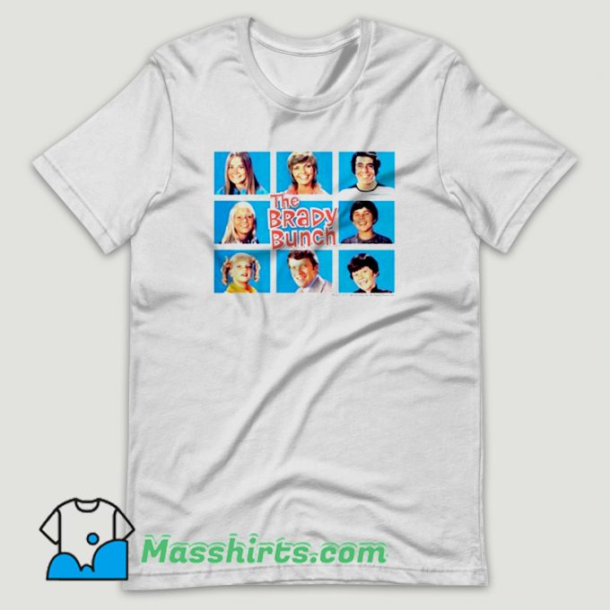 The Brady Bunch Character T Shirt Design