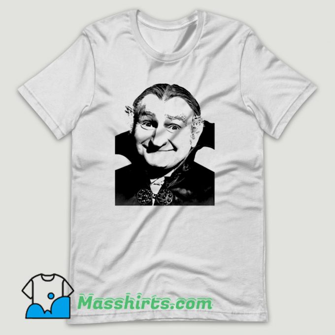 The Munsters Grandpa Munster Dracula T Shirt Design