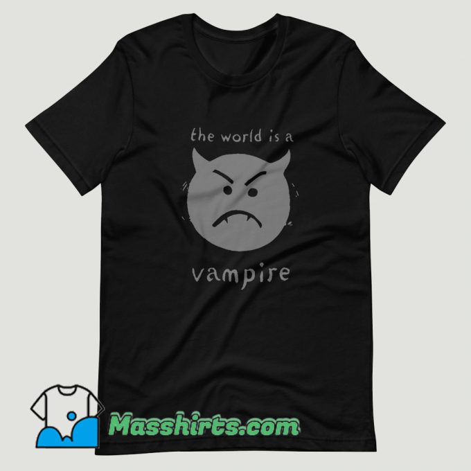 The World Is A Vampire Smashing Pumpkins T Shirt Design