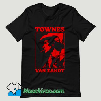 Townes Van Zandt T Shirt Design