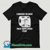 Trump I Survived The Great Toilet Paper T Shirt Design