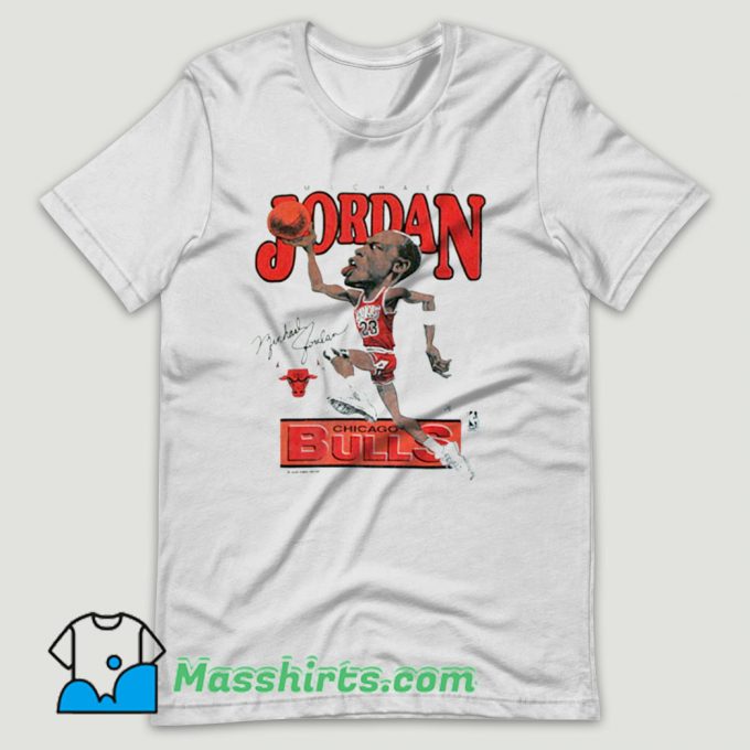 Vintage Michael JORDAN Chicago BULLS T Shirt Design