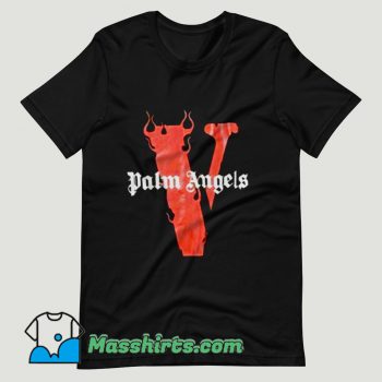 Vlone X Palm Angels T Shirt Design
