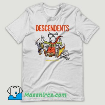When I Get Old Descendents T Shirt Design