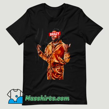 YG Brazy Rapper T Shirt Design