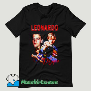 Young Leonardo Di Caprio T Shirt Design