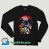 Baby Yoda Groot And Toothless Stitch Gizmo Hugging Dr Pepper Long Sleeve Shirt