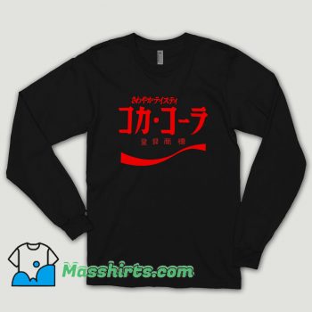 Coca Cola Japanese Long Sleeve Shirt