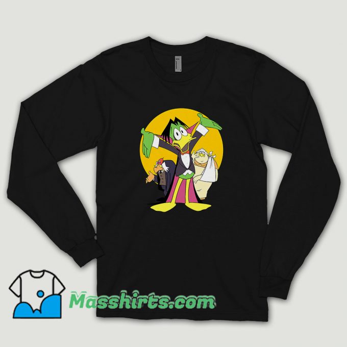 Count Duckula Long Sleeve Shirt