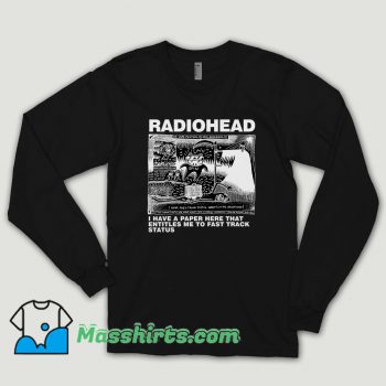 Dead Children Playing Radiohead Long Sleeve Shirt