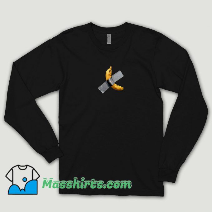 Duct Tape Banana Long Sleeve Shirt